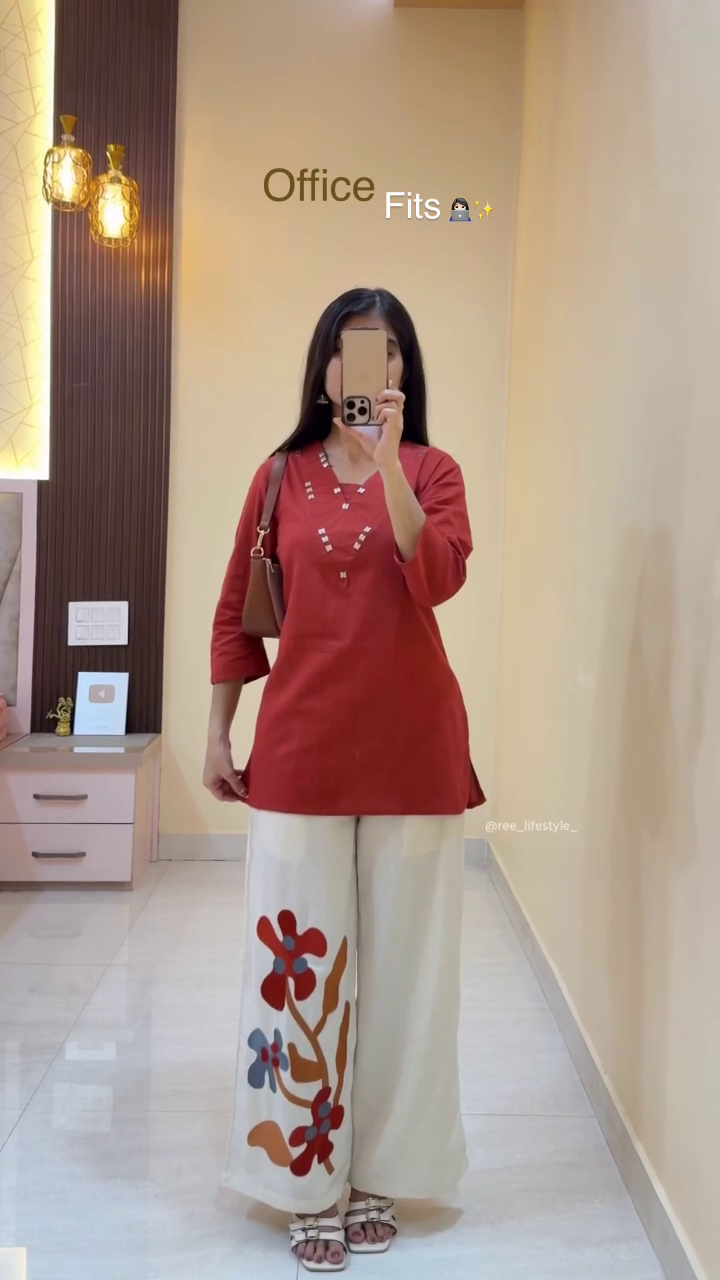Office Elegance: Minimal Ethnic Wear with a Sophisticated Touch - Image 5
