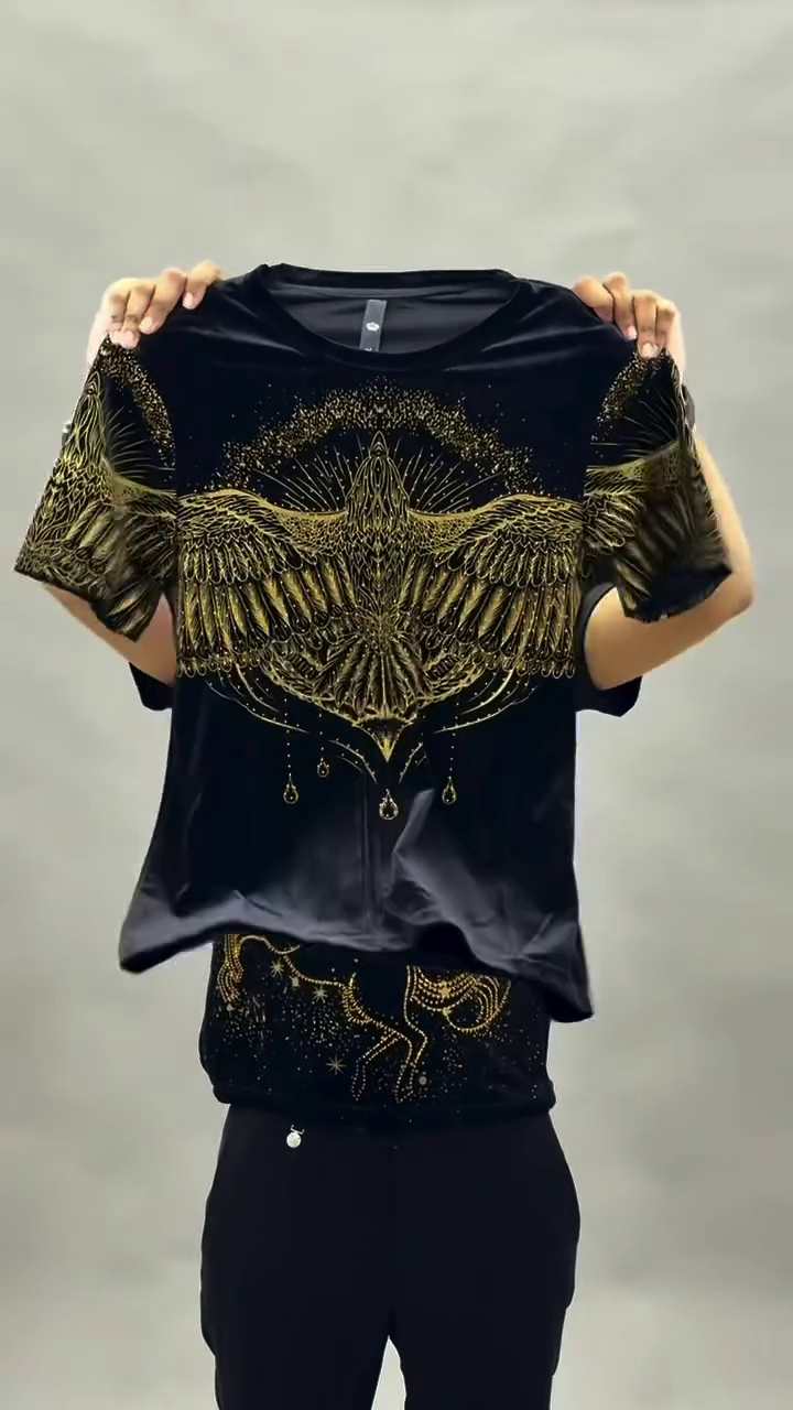 Power Statement: Bold Lion Graphic Tee with Luxe Appeal - Image 7