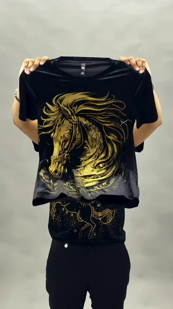 Power Statement: Bold Lion Graphic Tee with Luxe Appeal - Image 4