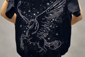 🖤 Crystal Eagle Graphic Tee – Bold Statement Streetwear